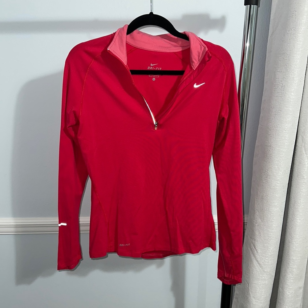 Nike dry fit quarter zip jacket. Sz. Medium